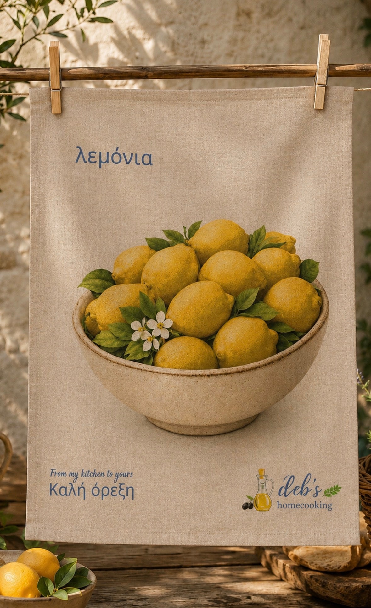 Tea Towel - Lemons