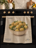 RUSTIC LEMON TEA TOWEL